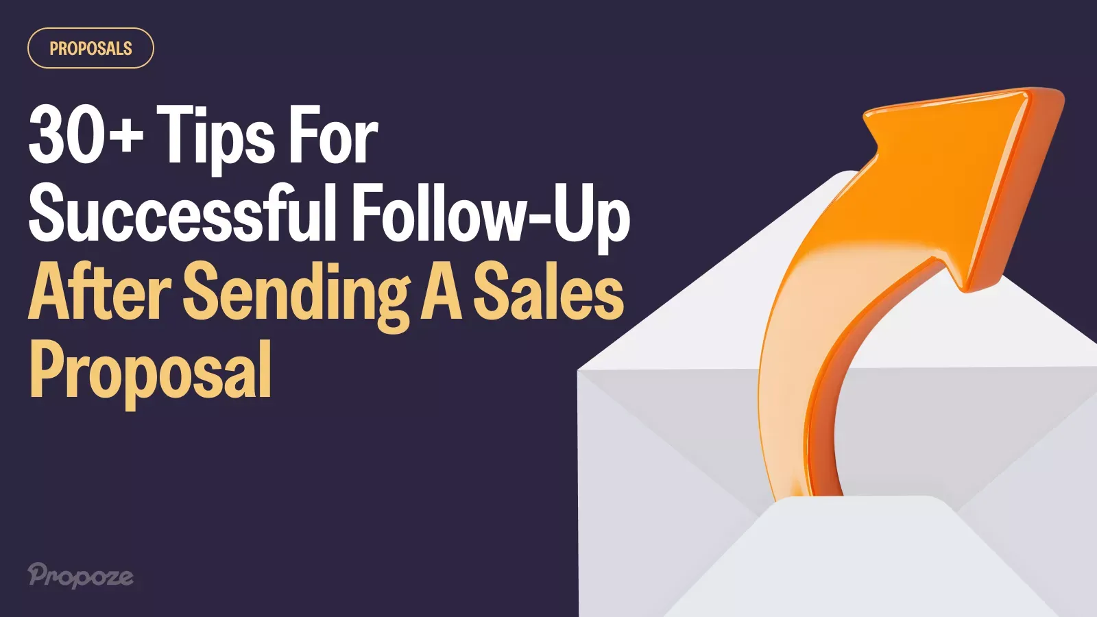 30+ Tips For Successful Follow-Up After Sending A Sales Proposal